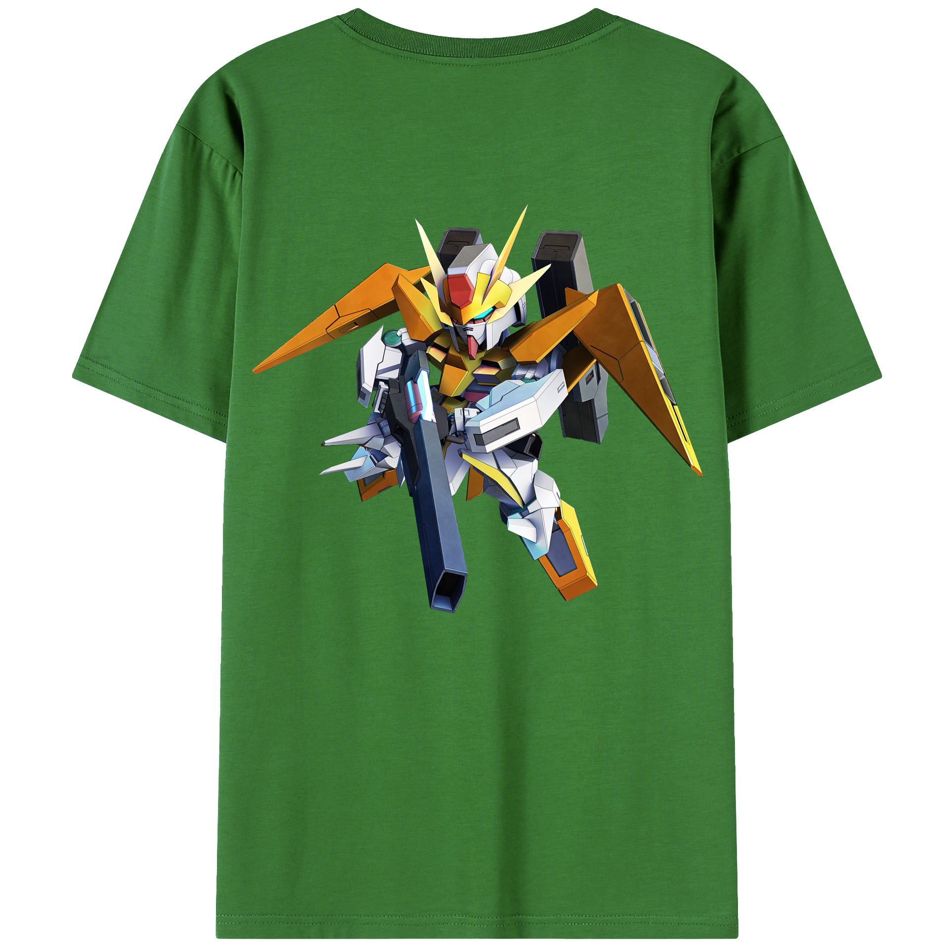 （画像用） 機動戦士ガンダム Mobile Suit Gundam レディース半袖Tシャツ(バックプリント)